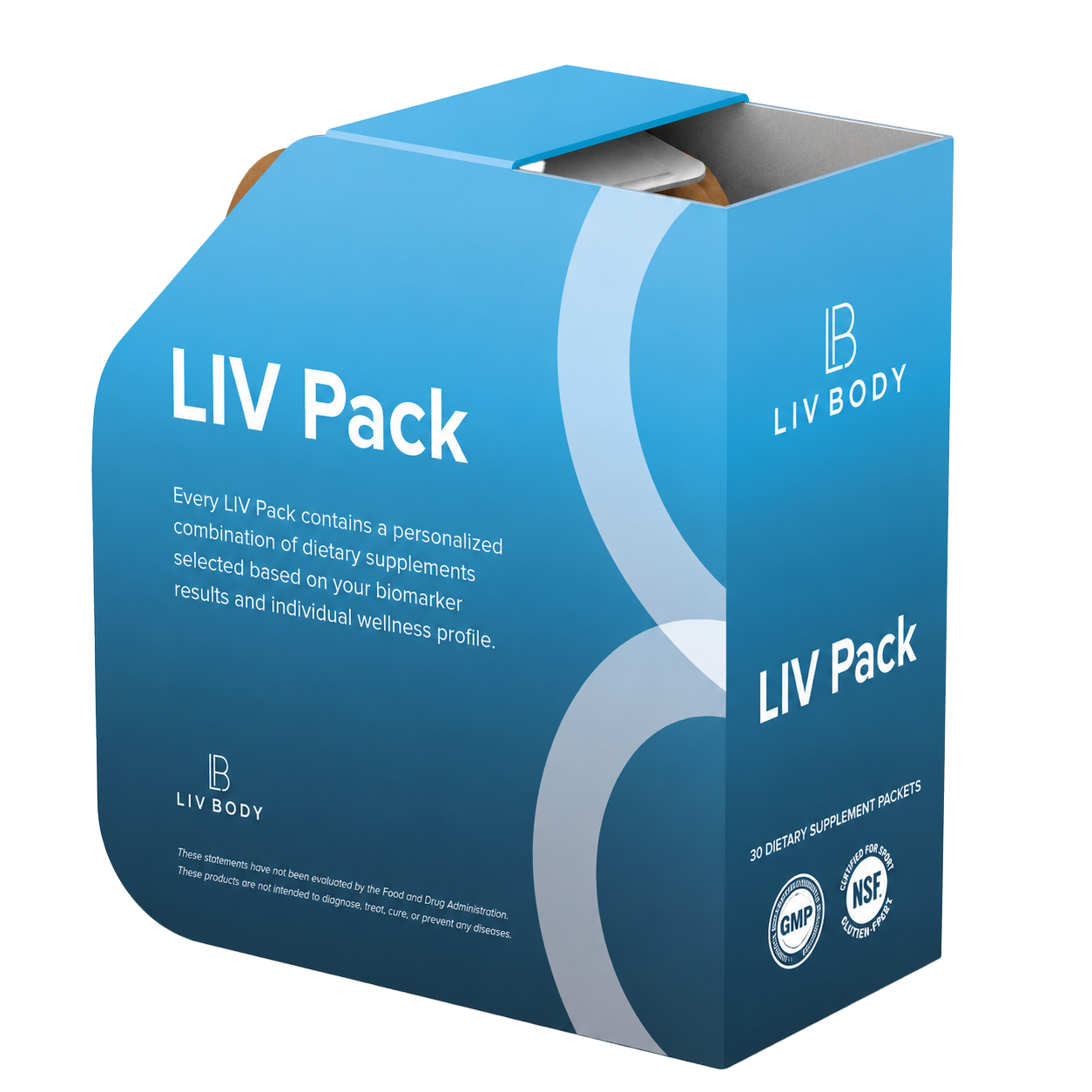 LIV Pack — personalized daily supplement packets